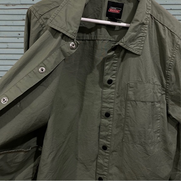 Dickies Light Button Snap Jacket - Picture 2 of 5